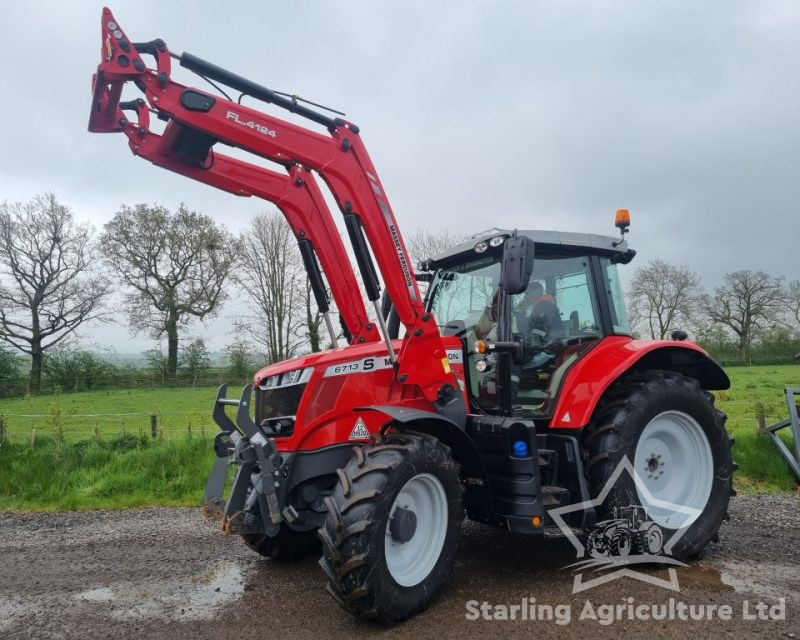 Massey Ferguson 6713S and Loader