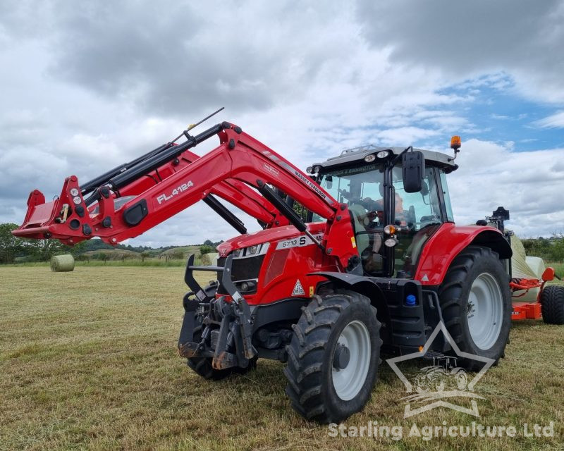 Massey Ferguson 6713S and Loader