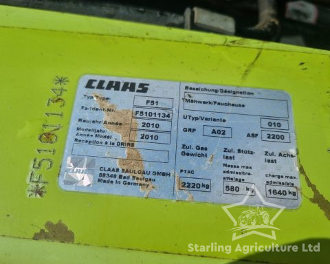 Claas 3100 TC Disco Mower Conditioner