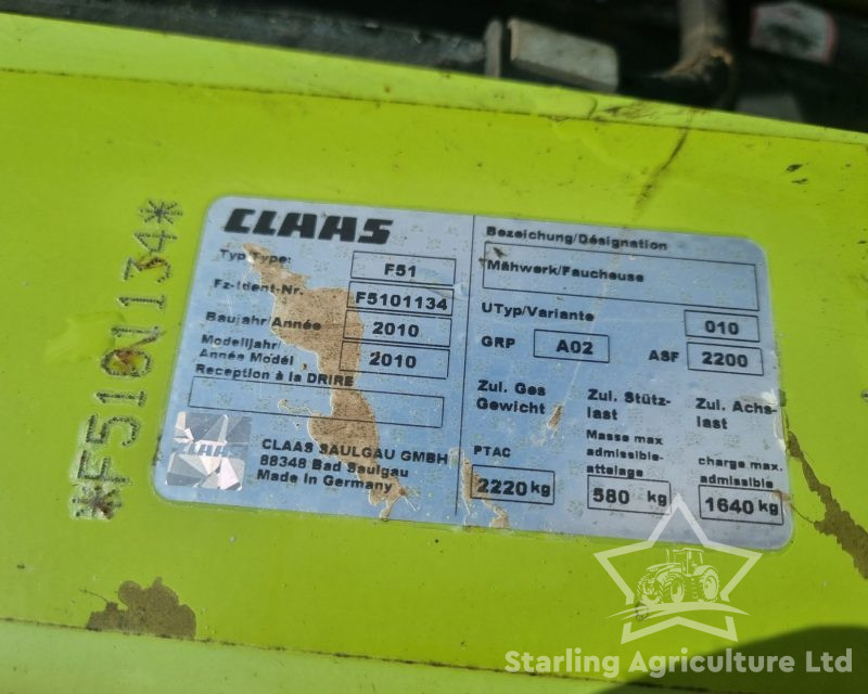 Claas 3100 TC Disco Mower Conditioner