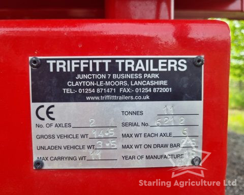 Triffit 11T Grain Trailer