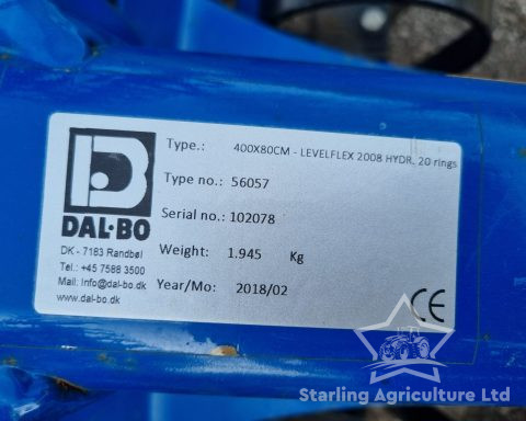 Dalbo LevelFlex 400 Front Press