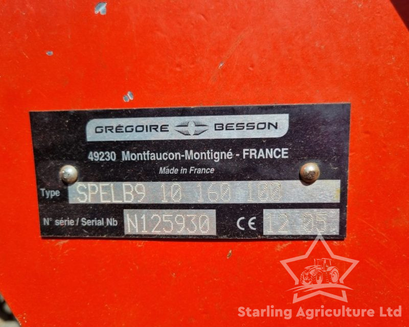 Gregorie Besson 12F Plough