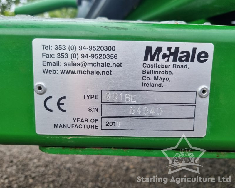 McHale 991BE Bale Wrapper