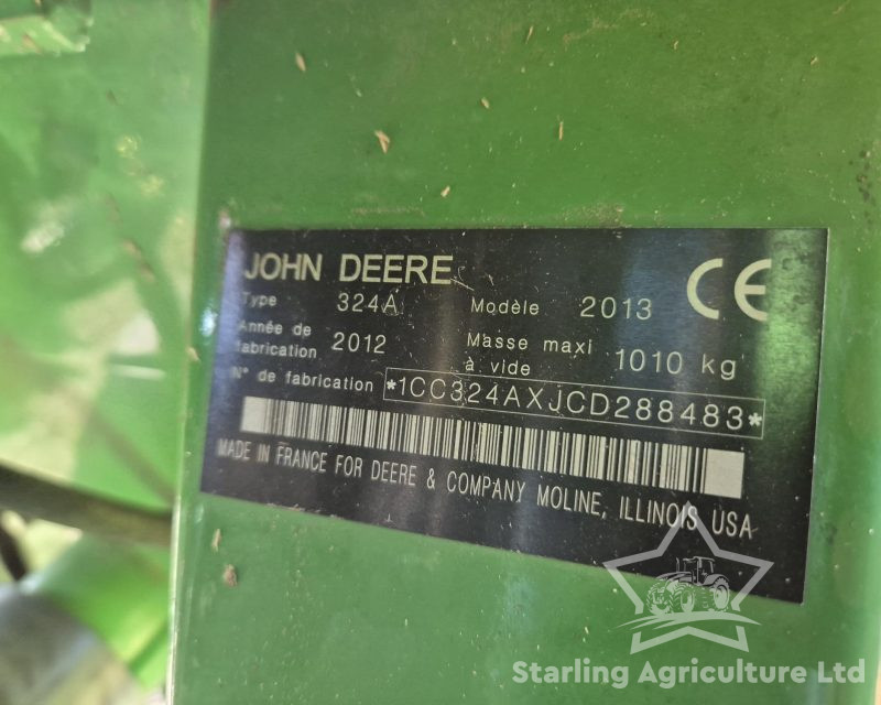 John Deere 324A Mower Conditioner