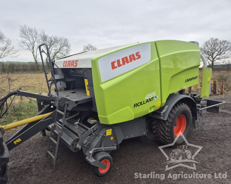 Claas 455 Rollant UniWrap Baler Wrapper