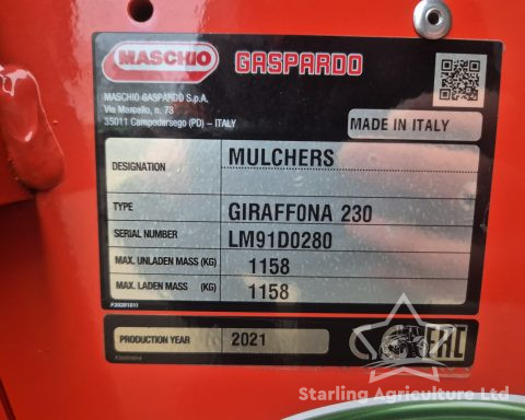 Maschio Giraffona 230