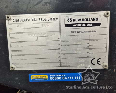 New Holland 1290 Plus Loop Master Baler