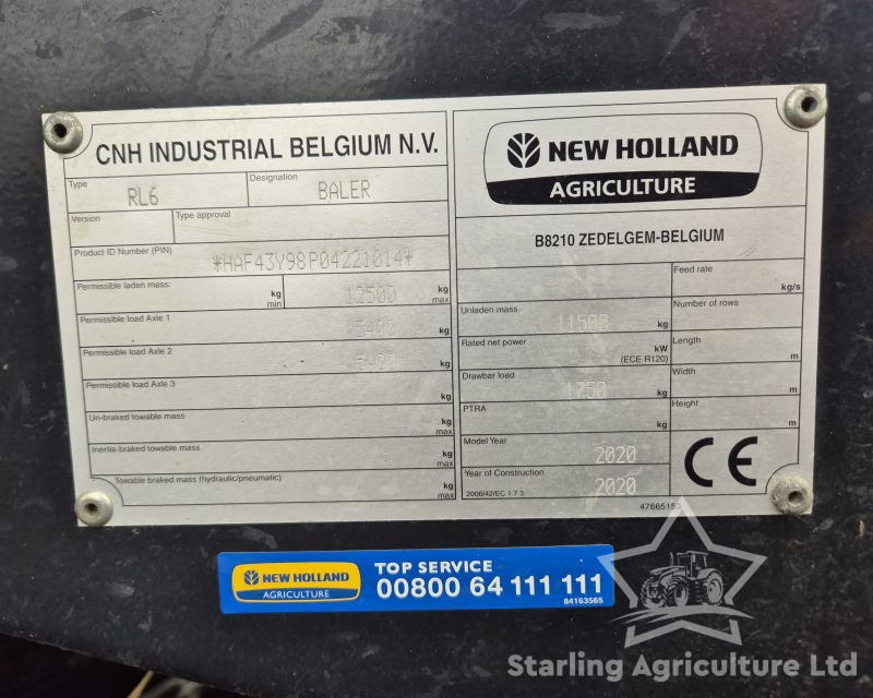 New Holland 1290 Plus Loop Master Baler