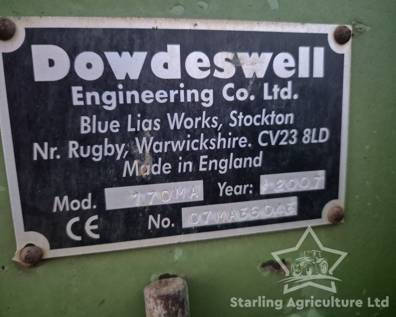 Dowdeswell MA 170 (7+1+1) 9F Plough