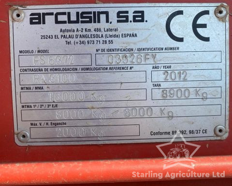 Arcusin FS63-72 Bale Chaser